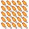 Luxrite C7 LED Orange Light Bulbs for String Lights 0.5W Enclosed Fixture Rated E12 Candelabra Base, 25PK LR21756-25PK - alternate 1